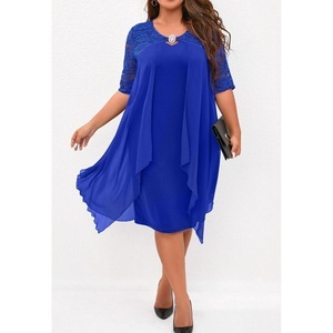 Lighinthebox, Damen Übergröße Arbeitskleidung Blumen V Ausschnitt Layer-Look Halbe Ärmel Herbst Frühling Elegant Midikleid Formal Arbeit Kleid Lightinthebox, Damen Übergröße Arbeitskleidung Blumen V Ausschnitt Layer-Look Halbe Ärmel Herbst Frühling Elegant Midikleid Formal Arbeit Kleid Lightinthebox