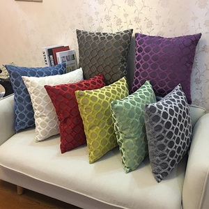 Lighinthebox, Samtkissenbezug geometrisch quadratisch Wellenlinie Kissenbezug moderner Kissenbezug für Sofa Couch Schlafzimmer Wohnzimmer 1St Lightinthebox