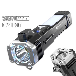 Lighinthebox, LED-Taschenlampe super hell mit Sicherheitshammer und starken Magneten Seitenlicht Taschenlampe tragbare Laterne für Abenteuercamping Shustar Lightinthebox, LED-Taschenlampe super hell mit Sicherheitshammer und starken Magneten Seitenlicht Taschenlampe tragbare Laterne für Abenteuercamping Shustar Lightinthebox