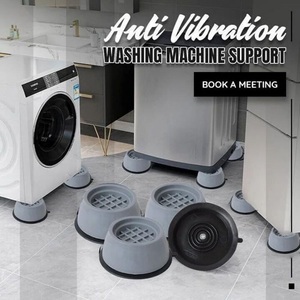 Lighinthebox, 4 Stück Anti-Vibrations-Waschmaschinen-Stützmatte Anti-Vibrations-Pad universelle geräuschreduzierende Möbel-Hebefußbasis Lightinthebox, 4 Stück Anti-Vibrations-Waschmaschinen-Stützmatte Anti-Vibrations-Pad universelle geräuschreduzierende Möbel-Hebefußbasis Lightinthebox