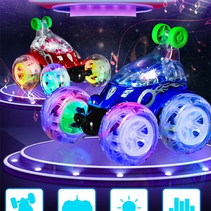Lighinthebox, Ferngesteuertes Stuntauto RC-Autospielzeug mit blinkenden LED-Leuchten 360 taumelndes Mini-RC-Modell Spielzeug Geschenke für Kinder Kinder Lightinthebox, 