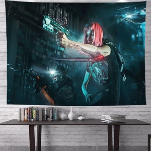 Lighinthebox, Inspiriert von Cyberpunk, Wandteppich, Kunstdekor, Decke, Vorhang, zum Aufhängen, Zuhause, Schlafzimmer, Wohnzimmer, Dekoration, Polyester Lightinthebox, Inspiriert von Cyberpunk, Wandteppich, Kunstdekor, Decke, Vorhang, zum Aufhängen, Zuhause, Schlafzimmer, Wohnzimmer, Dekoration, Polyester Lightinthebox