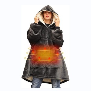 Lighinthebox, Elektrisch beheizter tragbarer Decken-Hoodie mit USB, übergroßes Sherpa-Decken-Hoodie-Sweatshirt sind Unisex, kuschelig warm weich Lightinthebox, Elektrisch beheizter tragbarer Decken-Hoodie mit USB, übergroßes Sherpa-Decken-Hoodie-Sweatshirt sind Unisex, kuschelig warm weich Lightinthebox