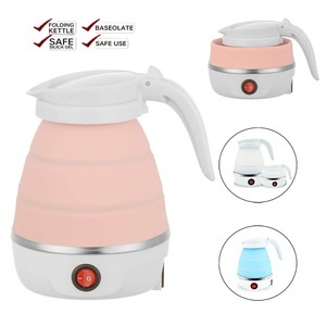 Lighinthebox, Faltbarer tragbarer Wasserkocher Reisewasserkocher - Verbessertes lebensmittelechtes Silikon 5-Minuten-Heizung Schnell zusammenklappbarer Wasserkocher 600ml Lightinthebox, Faltbarer tragbarer Wasserkocher Reisewasserkocher - Verbessertes lebensmittelechtes Silikon 5-Minuten-Heizung Schnell zusammenklappbarer Wasserkocher 600ml Lightinthebox