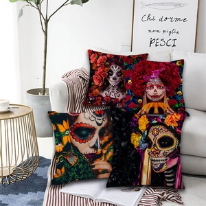 Lighinthebox, el dia de los muertos doppelseitiger kissenbezug 4 stück weicher dekorativer quadratischer kissenbezug kissenbezug für schlafzimmer wohnzimmer sofa couch stuhl hochwertige maschinenwaschbar day of Lightinthebox, el dia de los muertos doppelseitiger kissenbezug 4 stück weicher dekorativer quadratischer kissenbezug kissenbezug für schlafzimmer wohnzimmer sofa couch stuhl hochwertige maschinenwaschbar day of Lightinthebox