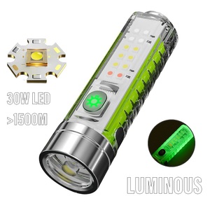 Lighinthebox, LED-Taschenlampe Outdoor-Campinglicht superhell mit weiß/rot/blau/lila Seitenlicht und starken Magneten 30W LED-Dochtbeleuchtung für 1500 Meter Shustar Lightinthebox, LED-Taschenlampe Outdoor-Campinglicht superhell mit weiß/rot/blau/lila Seitenlicht und starken Magneten 30W LED-Dochtbeleuchtung für 1500 Meter Shustar Lightinthebox