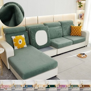 Lighinthebox, Stretch-Sofa Sitzkissenbezug Schonbezug elastischer Couch-Anreihsessel 2er-Sessel 4- oder 3-Sitzer L-Form solide weich strapazierfähig waschbar Lightinthebox