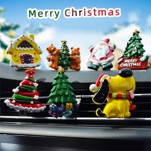 Lighinthebox, Frohe Weihnachten Auto Lüftungsclips Auto Lufterfrischer Weihnachtsmann Weihnachtsstrumpf Hund Weihnachten Hirsch Haus Bär Schneemann Glöckchen Weihnachtsbaum Personalisiertes Geschenk Auto Lightinthebox, 