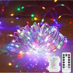 Lighinthebox, LED-Lichterketten 5m 10m Batterie/USB-betriebene Fernbedienung Timer funkelnde Lichterketten 8 Modi Glühwürmchen-Lichter Lightinthebox, LED-Lichterketten 5m 10m Batterie/USB-betriebene Fernbedienung Timer funkelnde Lichterketten 8 Modi Glühwürmchen-Lichter Lightinthebox