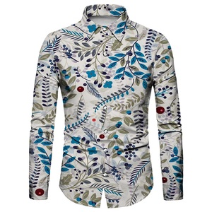 Lighinthebox, Herren Hemd Blumen Grafik-Drucke Umlegekragen Schwarz Grau 3D-Druck Outdoor Strasse Langarm Button-Down Bedruckt Bekleidung Modisch Designer Casual Weich Lightinthebox, 