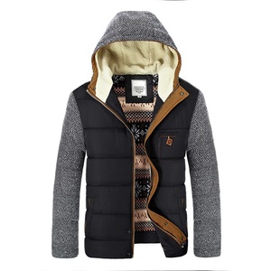 Lighinthebox, Herren Mantel Winterjacke Draussen Bequem Verabredung Casual Büro Karriere Patchwork Oberbekleidung Bekleidung Schwarz Blau Lightinthebox, 