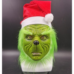 Lighinthebox, Weihnachtsmann Grinch Gesichtsmaske Unisex Weihnachten Weihnachten Heiligabend Kinder Erwachsene Party Weihnachten 100% weiches Standardsilizium Maske Lightinthebox, 