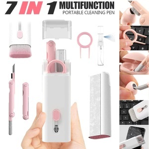 Lighinthebox, Reinigungsbürste für Tastatur 7 in 1 Tastatur-Reinigungsbürsten-Set Multifunktionaler Kopfhörer-Reiniger mit Tastenkappen-Abzieher für Airpods Ohrhörer Smartphone-Reinigungsset Lightinthebox, Reinigungsbürste für Tastatur 7 in 1 Tastatur-Reinigungsbürsten-Set Multifunktionaler Kopfhörer-Reiniger mit Tastenkappen-Abzieher für Airpods Ohrhörer Smartphone-Reinigungsset Lightinthebox
