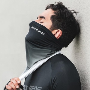 Lighinthebox, ROCKBROS Halsmanschette Halsrohr Hals Gamaschen Bandana Sportschal Gesichtsmaske UV-resistant Feuchtigkeitsabsorbierend Ultra-leichter Stoff Komfortabel Fahhrad / Radsport Schwarz Blau Grau Winter für Lightinthebox, 