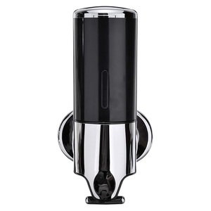 Lighinthebox, Seifenspender Wandmontage Badezimmer Dusche Pumpenspender für Duschgel Shampoo Seife schwarz (500ml) Lightinthebox, Seifenspender Wandmontage Badezimmer Dusche Pumpenspender für Duschgel Shampoo Seife schwarz (500ml) Lightinthebox