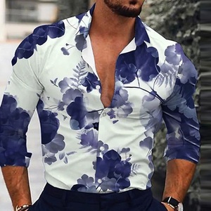 Lighinthebox, Herren Knopfhemd Lässiges Hemd Blumenhemd Sommerhemd Blume Tuschemalerei Kargen Dunkelblau Leicht Blau Outdoor Freizeitskleidung Langarm Button-Down Bedruckt Bekleidung Casual Komfort Lightinthebox, Herren Knopfhemd Lässiges Hemd Blumenhemd Sommerhemd Blume Tuschemalerei Kargen Dunkelblau Leicht Blau Outdoor Freizeitskleidung Langarm Button-Down Bedruckt Bekleidung Casual Komfort Lightinthebox
