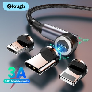 Lighinthebox, 540 Magnetkabel 3a Schnellladekabel Micro USB Typ C für iPhone Xiaomi Samsung Magnet Ladegerät Telefon Datenkabel Draht Lightinthebox, 540 Magnetkabel 3a Schnellladekabel Micro USB Typ C für iPhone Xiaomi Samsung Magnet Ladegerät Telefon Datenkabel Draht Lightinthebox