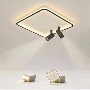 Lighinthebox, LED-Deckenleuchten mit Strahler für Schlafzimmer, rund/quadratisch, Arbeitszimmer, Kinderausstellungsraum, Wohnzimmer, moderne Innenstrahler, Glanzleuchten Lightinthebox, 