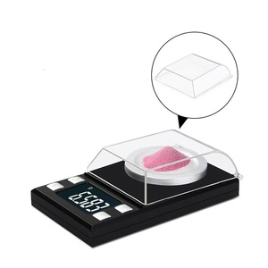 Lighinthebox, digitale waage ±0,001g 50g max hochpräzise mit abdeckung labor labor schmuck diamant kräuter gramm gold Lightinthebox