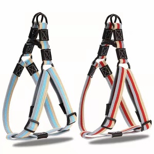 Lighinthebox, Hunde Pelzige Kleintiere Halsbänder Tragbar Trainer Langlebig Outdoor Wandern Gehen Streifen Polyester Rot Blau 1 Stück Lightinthebox