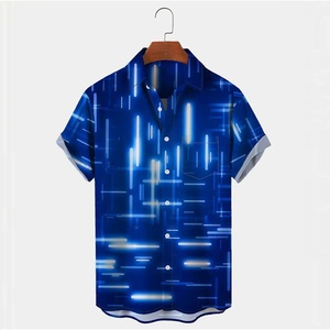 Lighinthebox, Herren Hemd Hawaiihemd Sommerhemd Grafik-Drucke Geometrie Umlegekragen Blau Outdoor Strasse Kurze Ärmel Button-Down Bedruckt Bekleidung Tropisch Modisch Hawaiianisch Designer Lightinthebox, Herren Hemd Hawaiihemd Sommerhemd Grafik-Drucke Geometrie Umlegekragen Blau Outdoor Strasse Kurze Ärmel Button-Down Bedruckt Bekleidung Tropisch Modisch Hawaiianisch Designer Lightinthebox