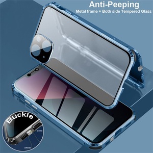 Lighinthebox, Handy Hülle Handyhüllen Für Apple Ganzkörper-Gehäuse Magnetischer Adsorptionsfall iPhone 14 Pro Max 14 Plus 13 12 11 Pro Max Mini SE Beidseitig Anti Peep Vier Ecken Fallwiderstand Einfarbig Lightinthebox, Handy Hülle Handyhüllen Für Apple Ganzkörper-Gehäuse Magnetischer Adsorptionsfall iPhone 14 Pro Max 14 Plus 13 12 11 Pro Max Mini SE Beidseitig Anti Peep Vier Ecken Fallwiderstand Einfarbig Lightinthebox
