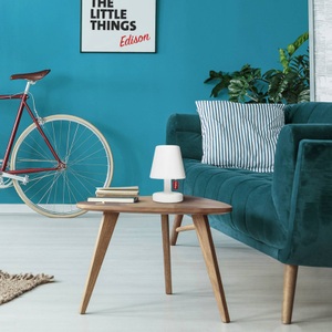 Fatboy, Fatboy LED-Tischleuchte Edison the Petit kabellos, Fatboy Edison the Petit weiss Portable, wiederaufladbare LED Leuchte ? Tischlampe/Tischleuchte ? Weiss