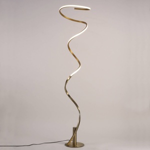 Mantra, LED-Stehleuchte Helix, antik satiniert, LED-Stehleuchte Helix, antik satiniert