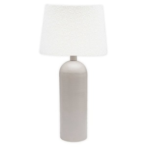 PR Home, PR Home Riley Tischleuchte, weiß/beige, Höhe 54 cm, PR Home Riley Tischleuchte, weiß/beige, Höhe 54 cm
