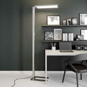 ARCCHIO, Arcchio Lexo LED-Office-Stehleuchte mit Dimmer, Prios Lexo LED-Office-Stehleuchte mit Dimmer