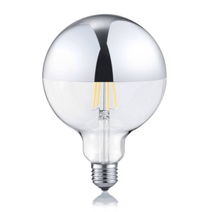 Trio Lighting, LED-Lampe E27 G125 7W 2.700K dimmbar Spiegelkopf, LED-Lampe E27 G125 7W 2.700K dimmbar Spiegelkopf