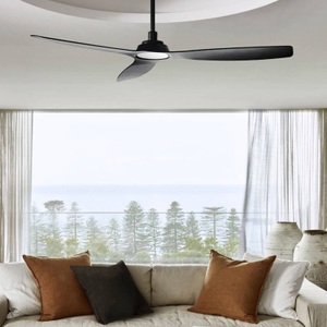 BEACON LIGHTING, Deckenventilator Moto, schwarz, Beacon Deckenventilator Moto, schwarz, Ø 132 cm, leise