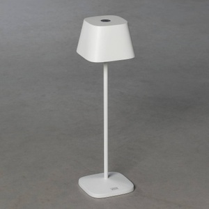 Konstsmide, Konstsmide 7814-250 Capri USB-Leuchte LED LED fest eingebaut 2.2 W Weiß, Konstsmide Akku-Tischleuchte Capri USB, 2700-3000 K, 2.2 W, Weiss