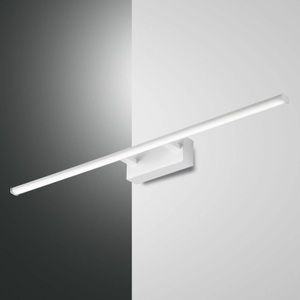 Fabas Luce, LED-Wandleuchte Nala, weiß, Breite 75 cm, Fabas Luce - Badezimmerleuchte NALA - weiss - Metall - 10.5/75/6 cm