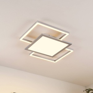 LUCANDE, Lucande Ciaran LED-Deckenlampe, quadratisch, Lucande Ciaran LED-Deckenlampe, quadratisch