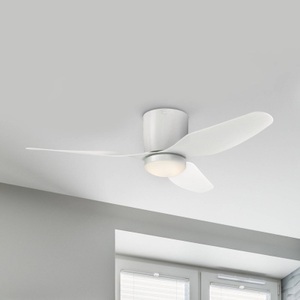 Westinghouse, Westinghouse Carla Deckenventilator mit LED, weiß, Westinghouse LED-Deckenventilator Carla, leise, 117 cm, weiß