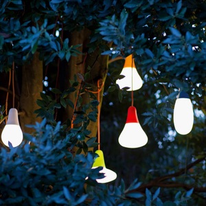 Martinelli Luce, Martinelli Luce Ciulifruli Außenhängeleuchte, rot, 