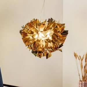 SLAMP, Slamp Veli gold - Hängeleuchte, 42 cm, Slamp Veli Design-Hängeleuchte, Ø 42cm, gold