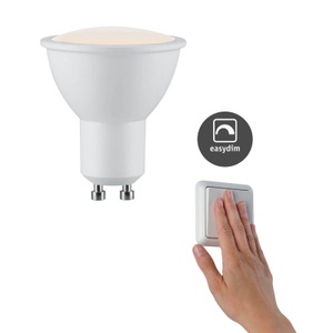 Paulmann, Paulmann LED-Reflektor GU10 5,5W 2.700K EasyDim, Paulmann 28798 LED EEK G (A - G) GU10 5.5 W Warmweiß (Ø x H) 50 mm x 56 mm 1 St.