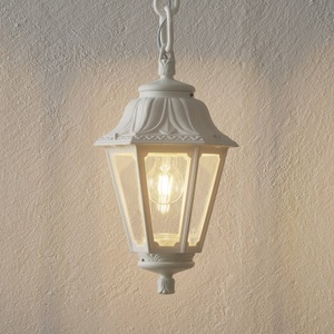 Fumagalli, LED-Hängelampe Sichem Anna 6W 2.700K weiß/klar, LED-Hängelampe Sichem Anna 6W 2.700K weiß/klar