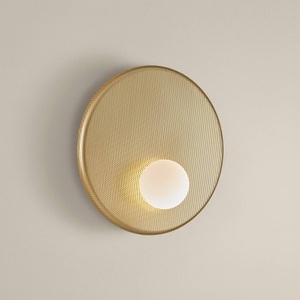 LEDS-C4, LEDS-C4 Trip Wandleuchte Ø 30cm mattgold, LEDS-C4 Trip Wandleuchte Ø 30cm mattgold