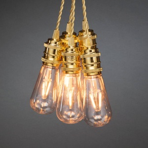 Konstsmide, Konstsmide 2363-800 Party-Lichterkette Innen netzbetrieben Anzahl Leuchtmittel 8 Glühlampe, LED Beleuchtete Länge: 3.5, 