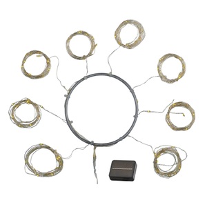 Sirius, LED-Solarlichterkette Knirke Solar Parasol 8 x 2m, Sirius LED-Lichterkette »Parasol Solar, 128 LEDs«