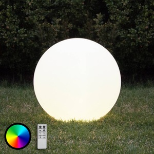 Best Season, Funktionale LED-Kugel Twilights mit Fernbed. 30cm, LED Leuchtkugel Twilights H: 29cm