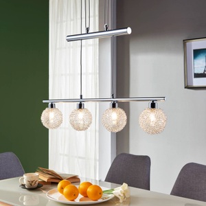 Lampenwelt.com, Höhenverstellbare LED-Balkenpendellampe Ticino, 