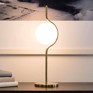 Lorefar (FARO), LED-Tischleuchte Le Vita mit Opalglas, LED-Tischleuchte Le Vita mit Opalglas