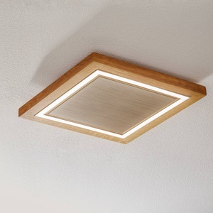 HerzBlut, HerzBlut Otto O Deckenlampe Quadrat Eiche geölt, HerzBlut Otto O Deckenlampe Quadrat Eiche geölt