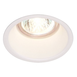 Slv, SLV Horn HV-Einbaustrahler GU10, SLV 112911 Horn Einbauleuchte LED GU10 50 W Weiß (matt)