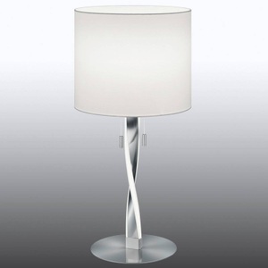 Trio Lighting, Topmoderne Tischlampe Nandor mit zusätzlichen LEDs, Topmoderne Tischlampe Nandor mit zusätzlichen LEDs