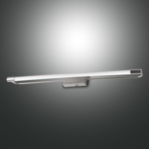 Fabas Luce, LED-Wandleuchte Rapallo, chrom, IP 44, 60 cm, Fabas Luce - Badezimmerleuchte RAPALLO - chromfarbig - Metall - 8/60/5 cm